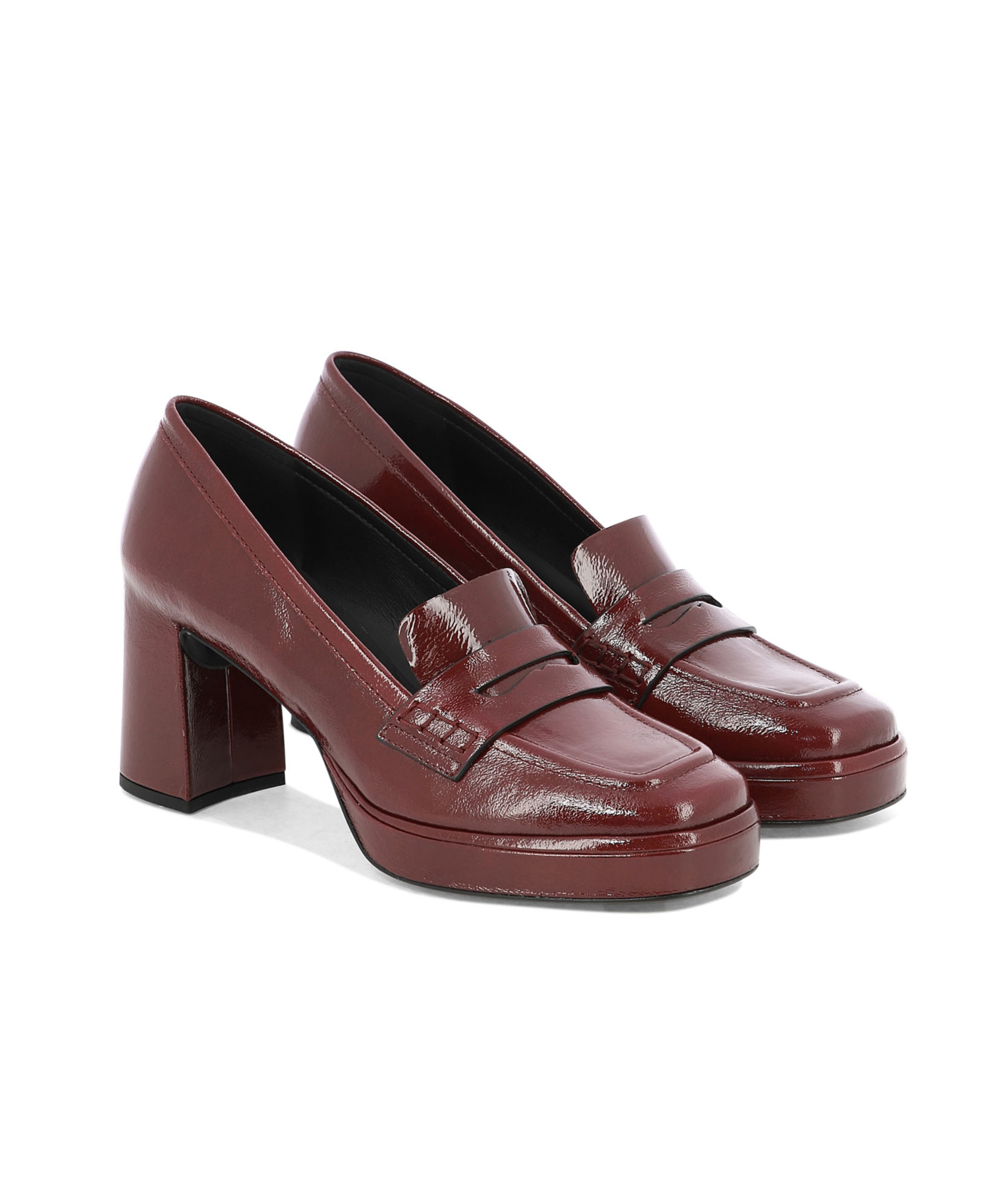 ROBERTO DEL CARLO HIGH-HEELED LOAFERS 