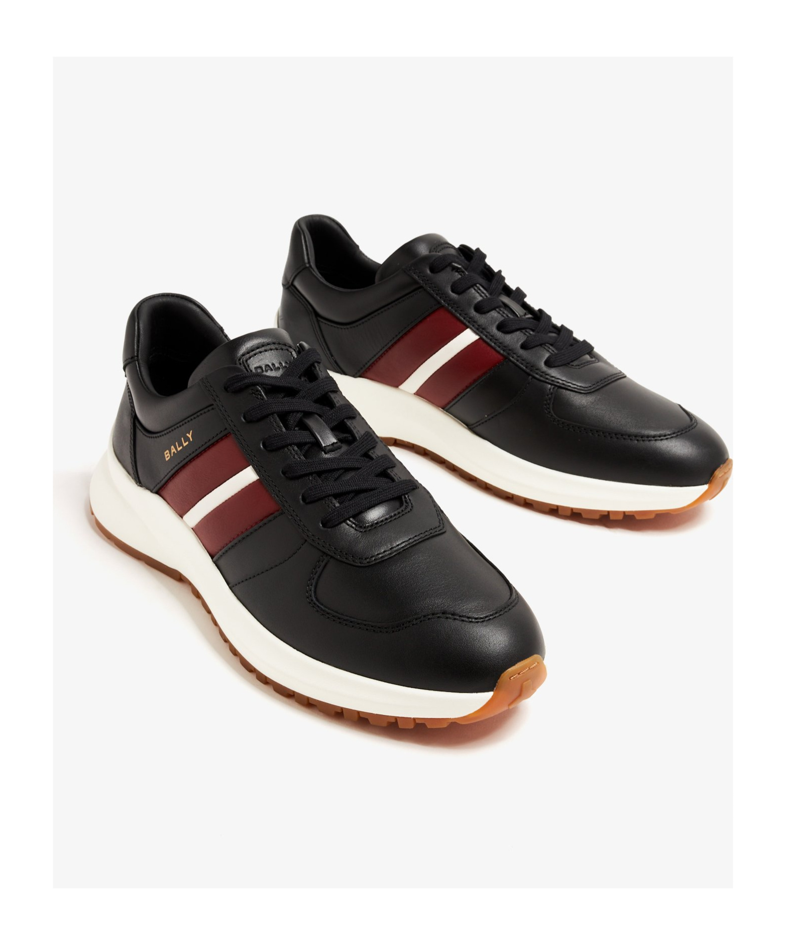 Shop Bally Outline Sneaker In Black