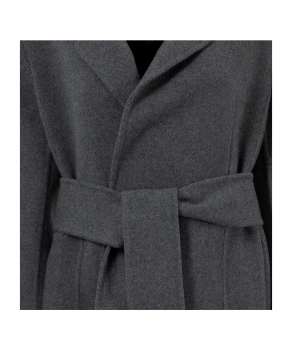Khaite Long-sleeved Coat In Black