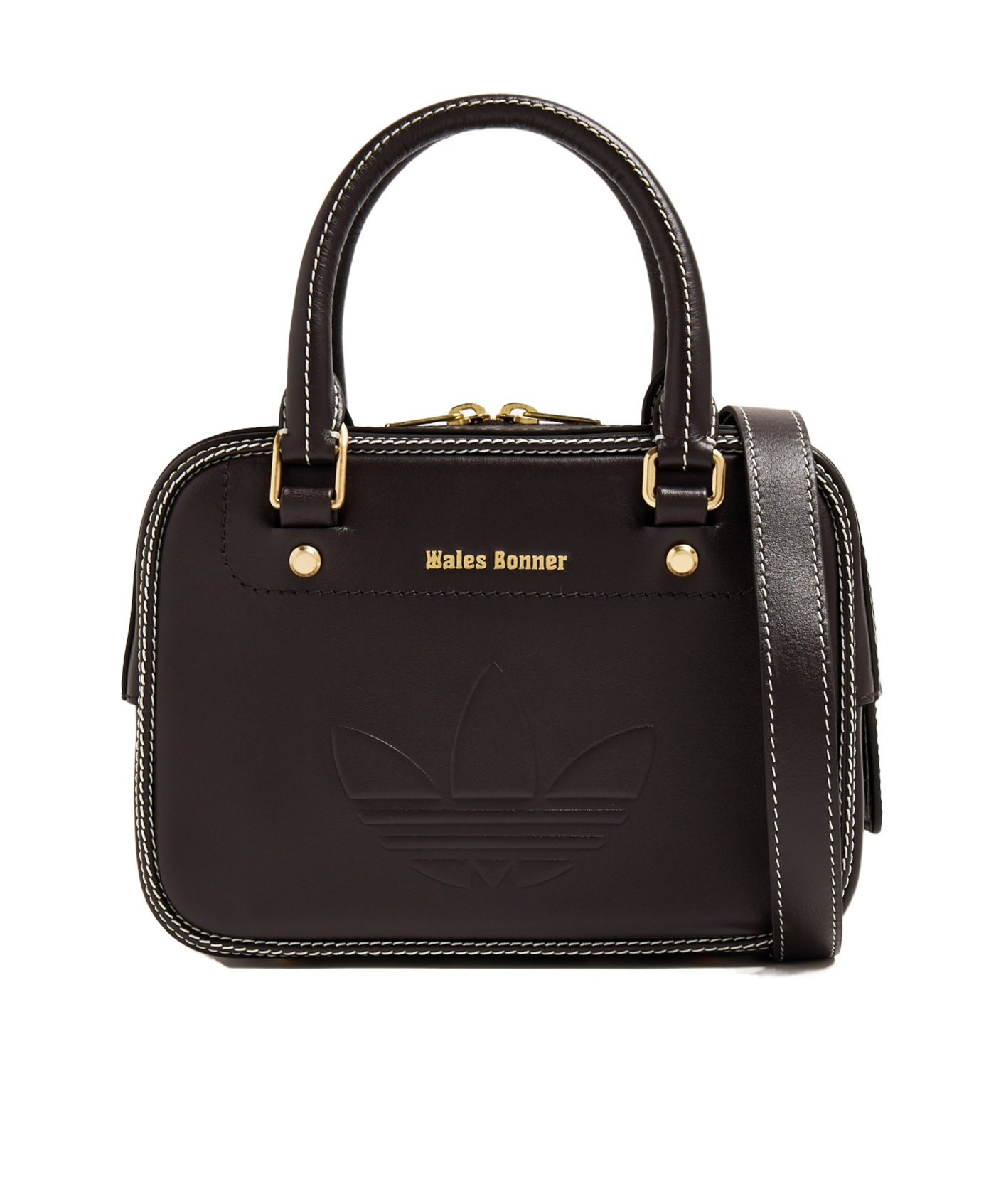 Adidas X Wales B Onner Zipper Shoulder Bag In Black