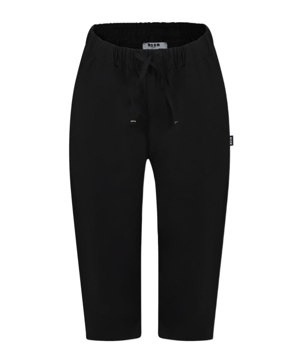 MSGM DRAWSTRING-WAIST TRACK PANTS 