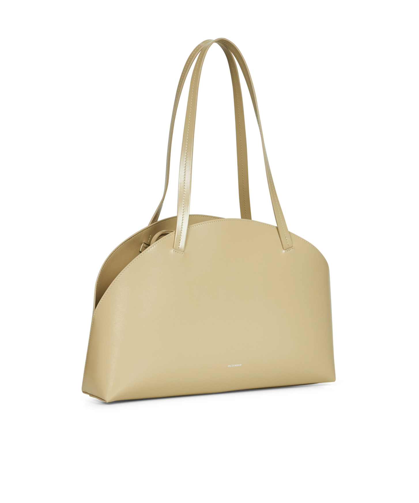 Jil Sander Almond Curve Shoulder Medium Shoulder Bag