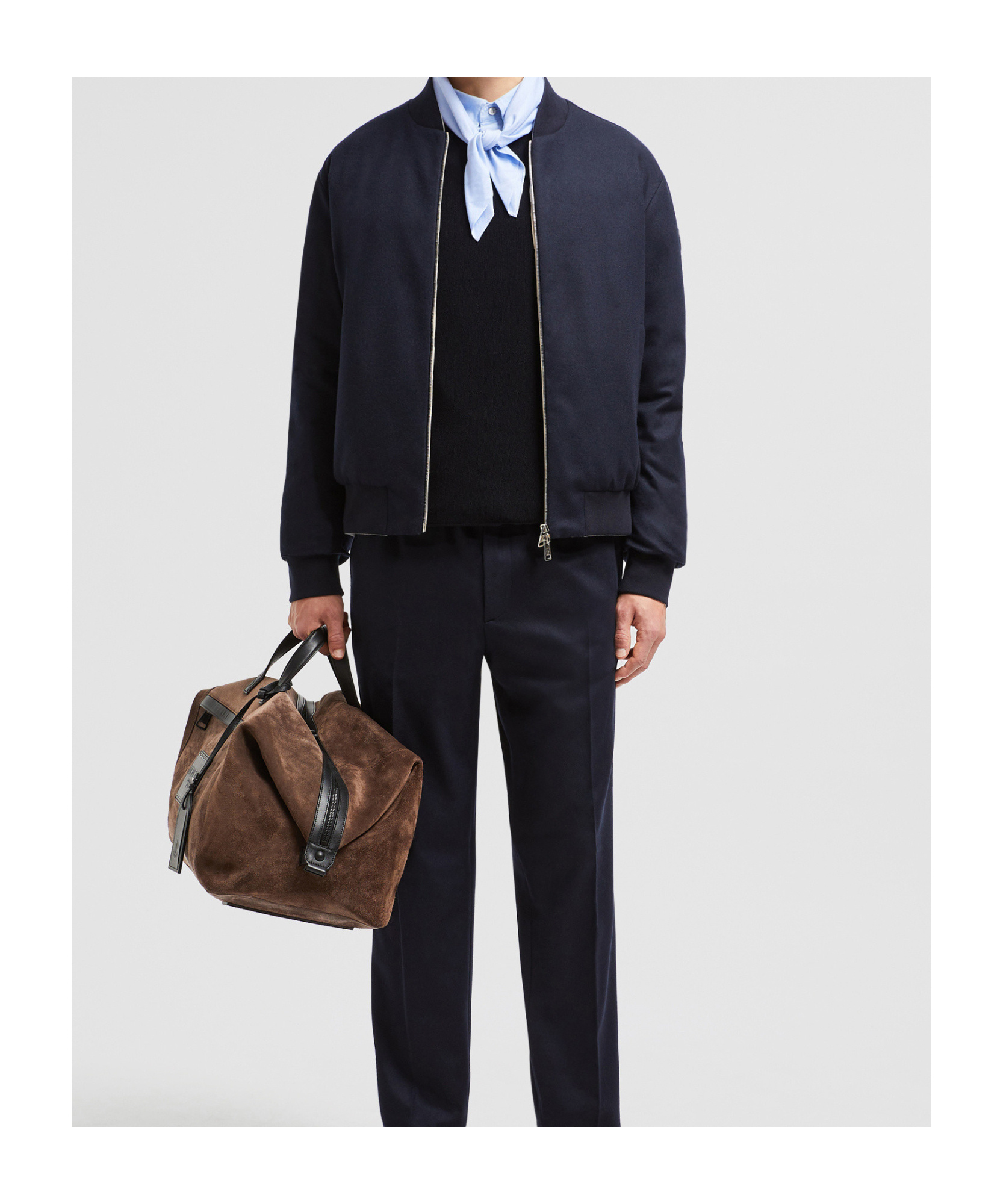 MONCLER VILLEREST REVERSIBLE DOWN BOMBER JACKET