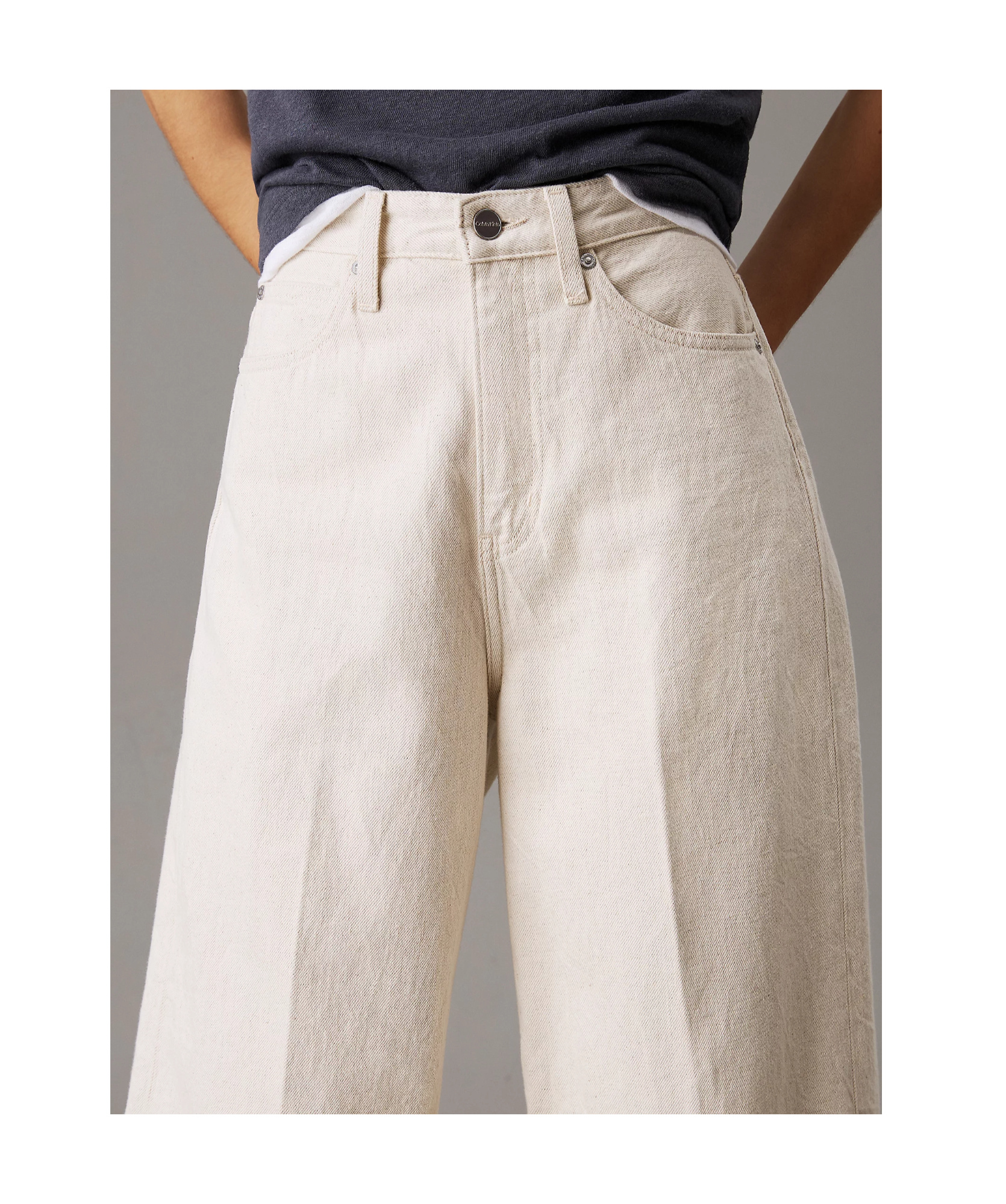 CALVIN KLEIN WIDE-LEG TROUSERS
