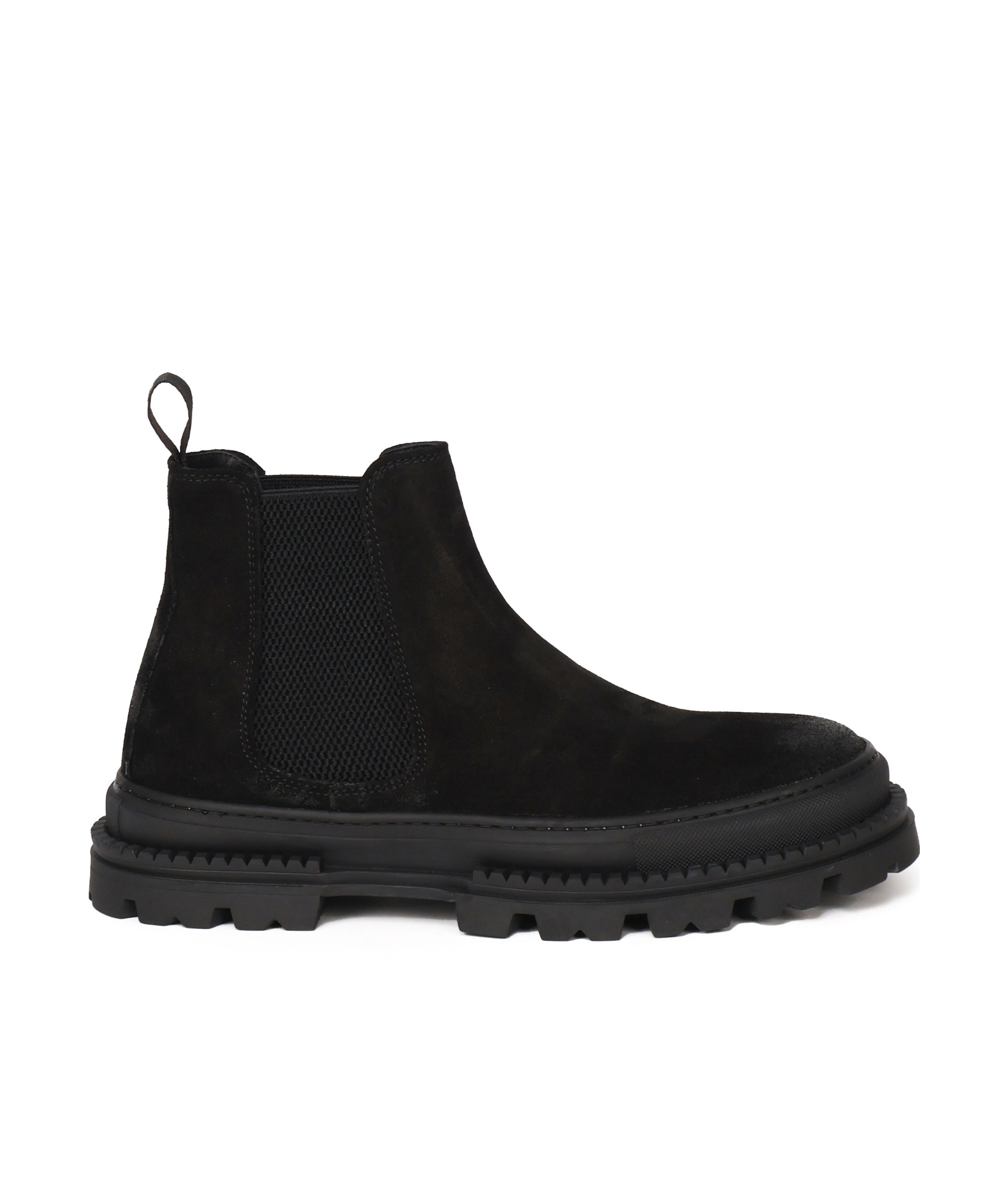 Giuliano Galiano Suede Boots In Black