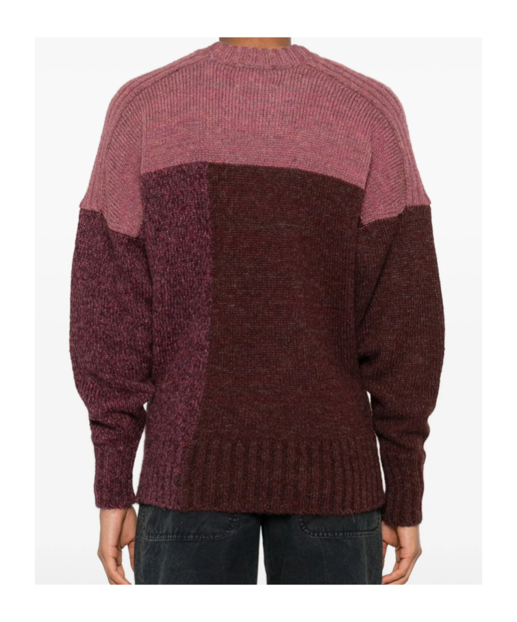 Isabel Marant Étoile Colour-block Ribbed Sweater In Multi