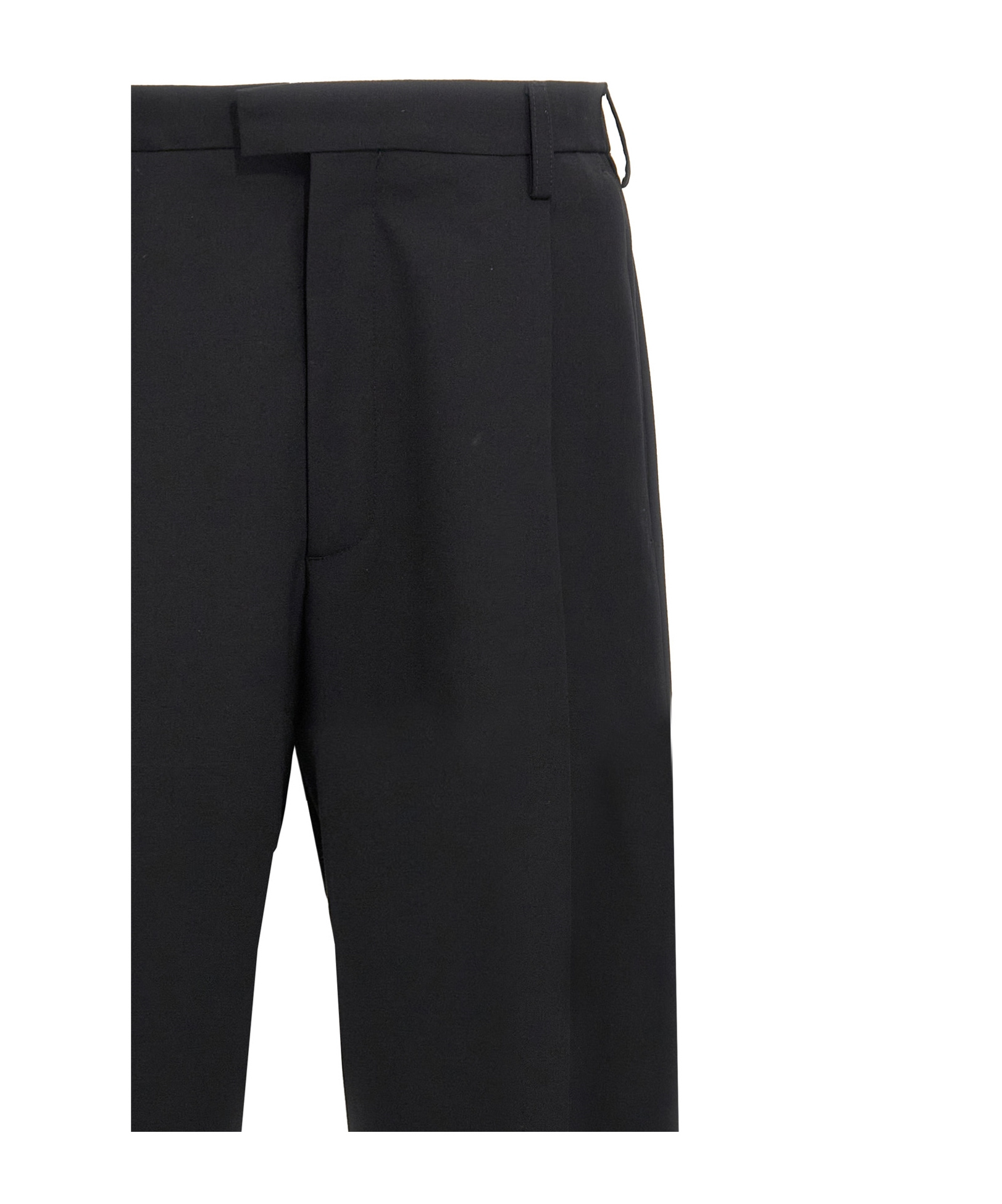 Marni Belt-loop Casual Pants In Black