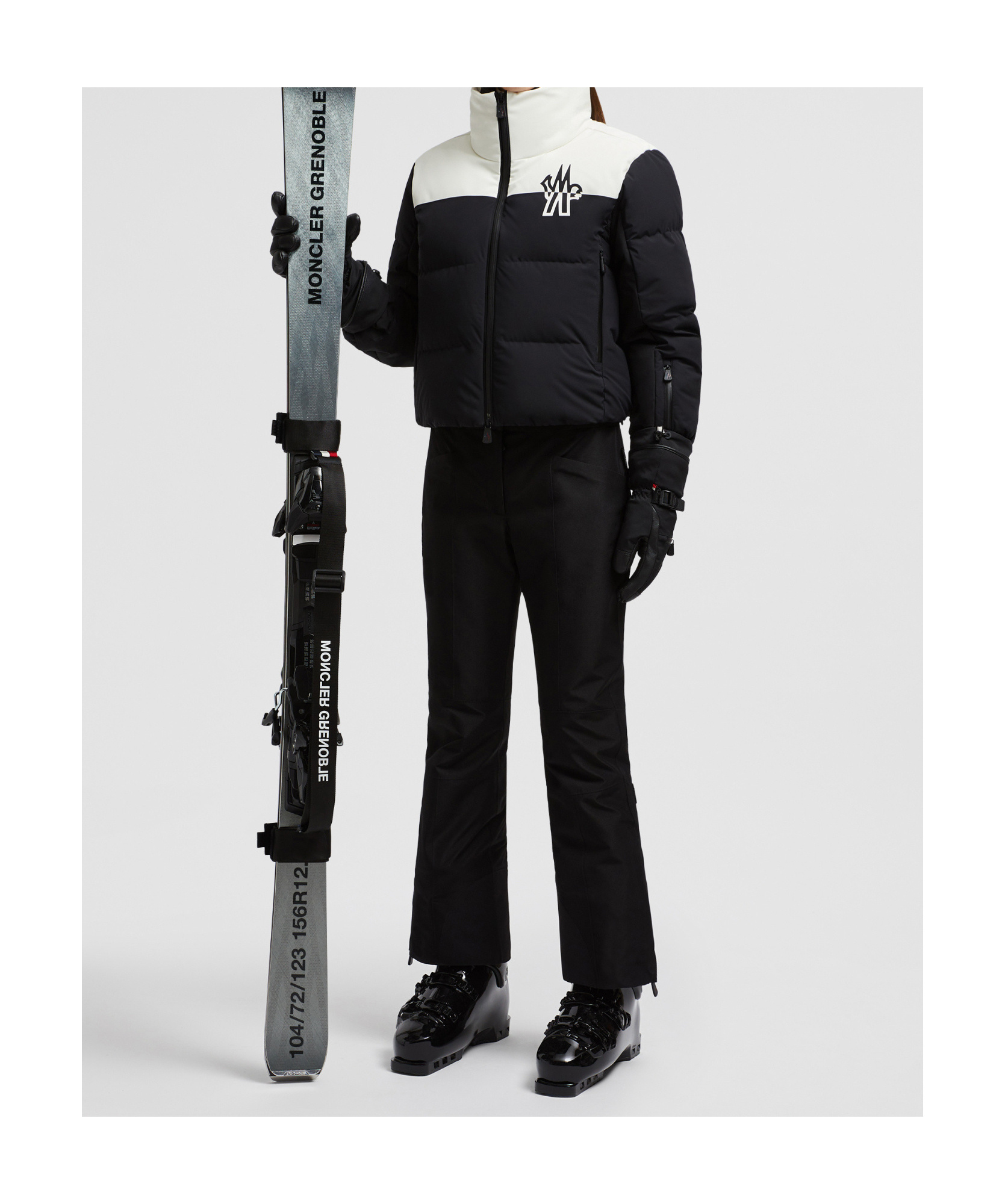 Shop Moncler Stennes Ski Jacket In Black