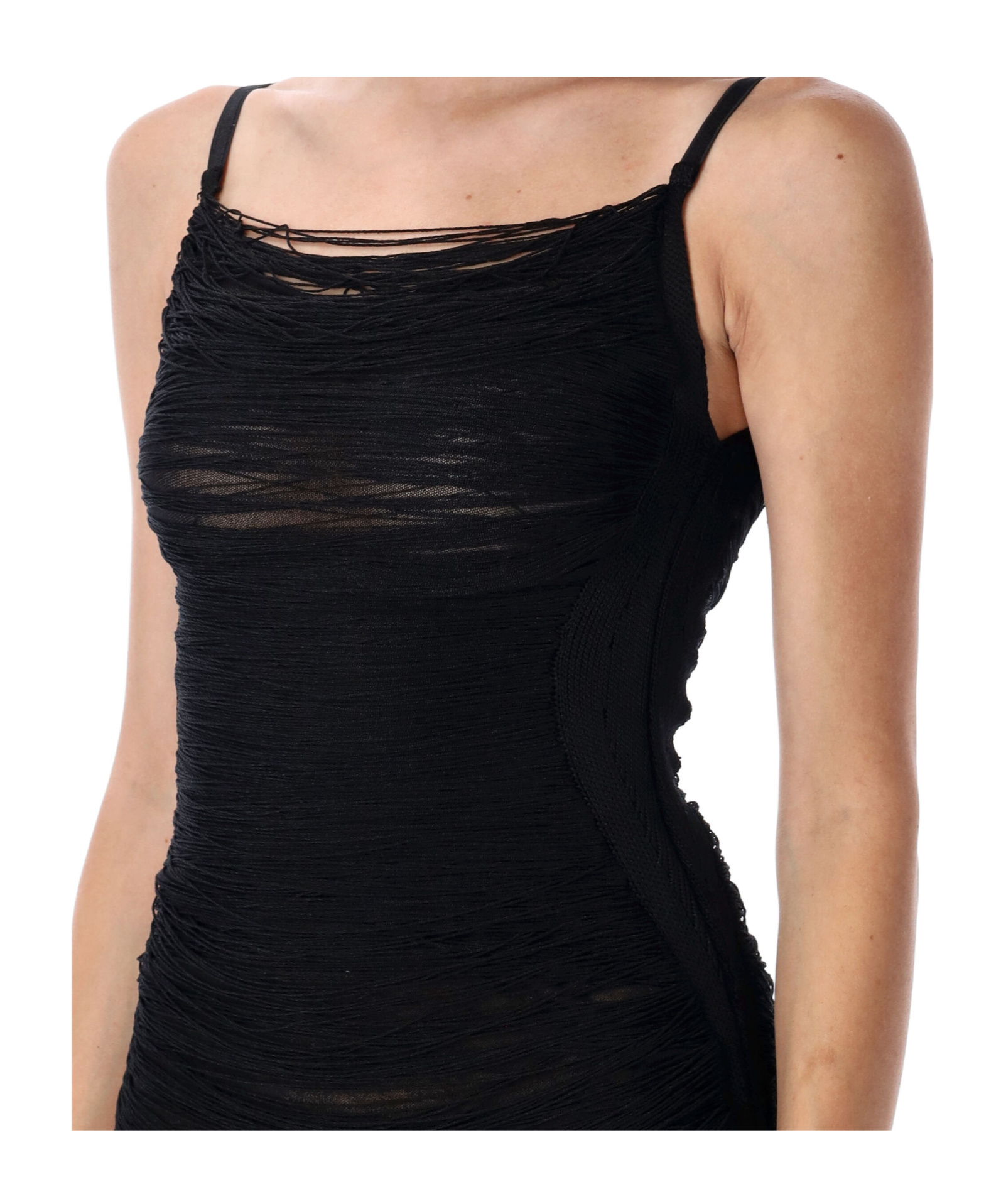 Attico Mini Dress In Black