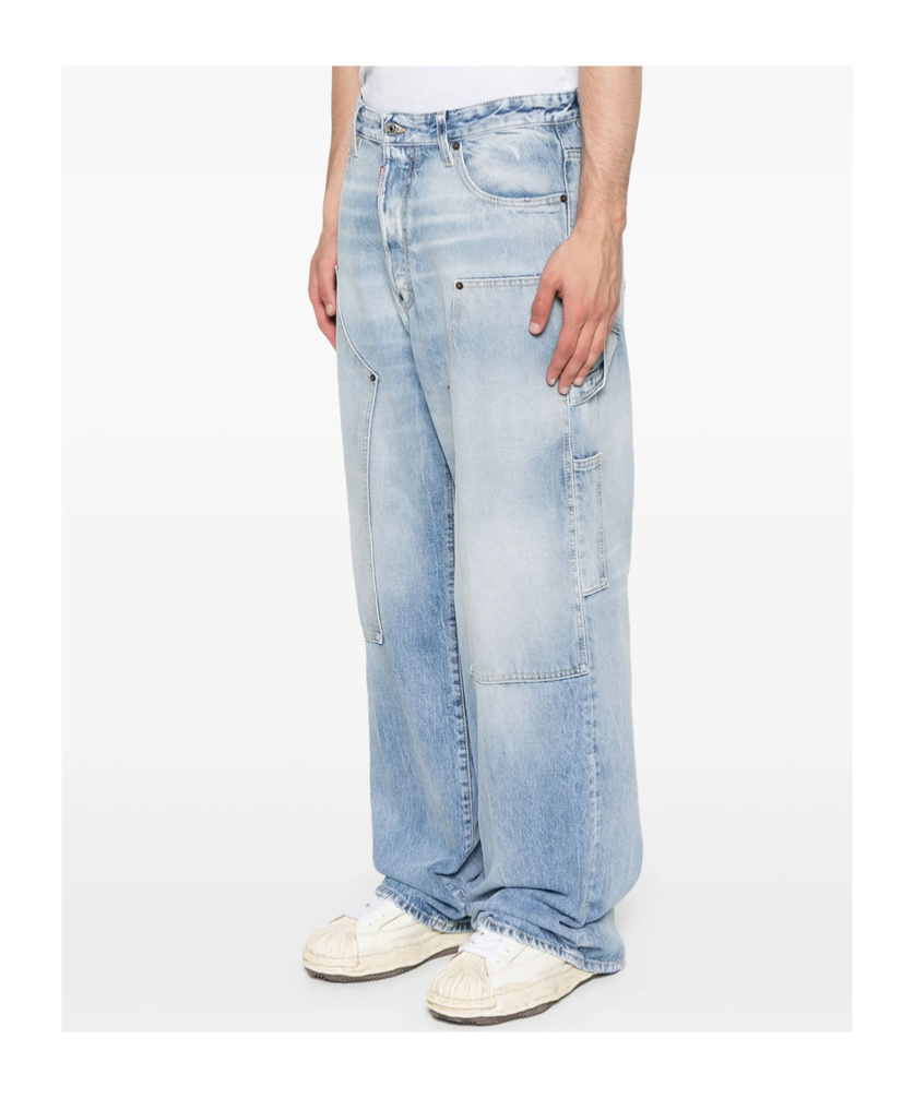 Dsquared2 Jeans Loose In Blue