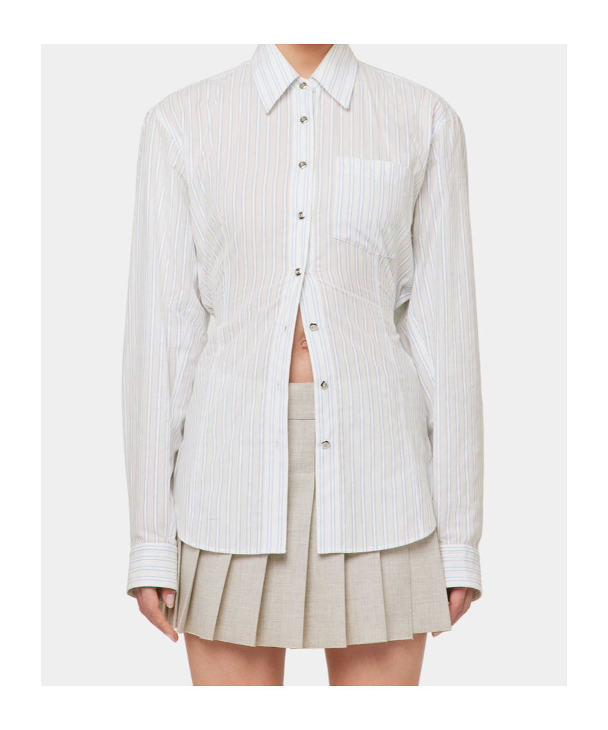 Shop Rabanne Striped Shirt
