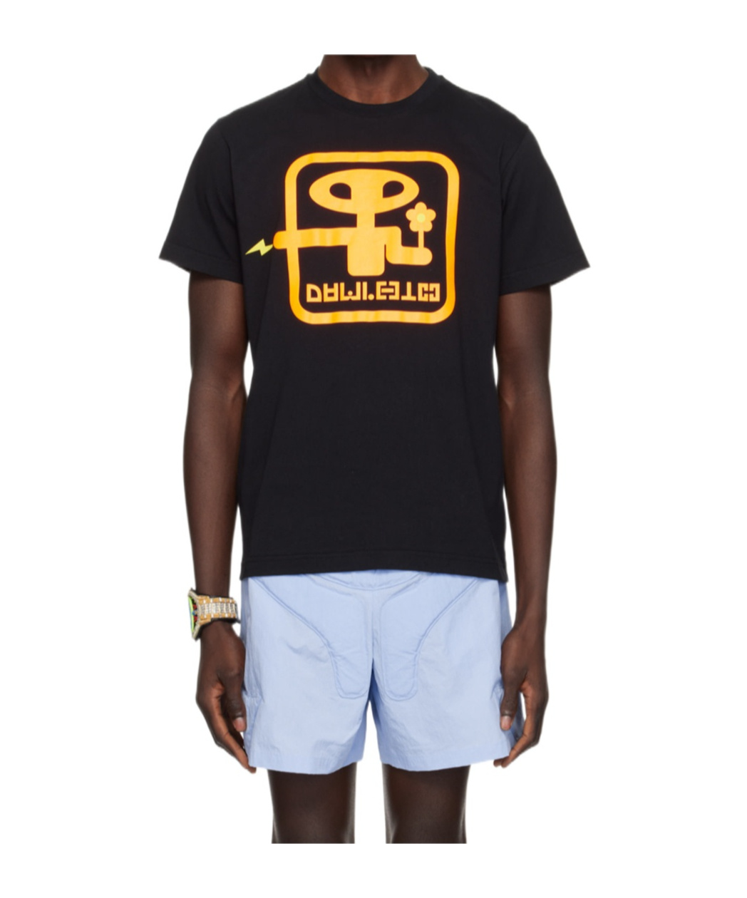 Walter Van Beirendonck Black Dawleetoo T-shirt In Black