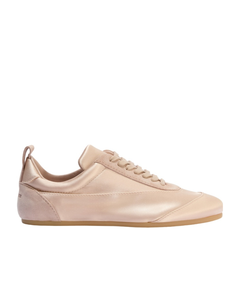 Jil Sander Lace-up Front Sneakers In Pink