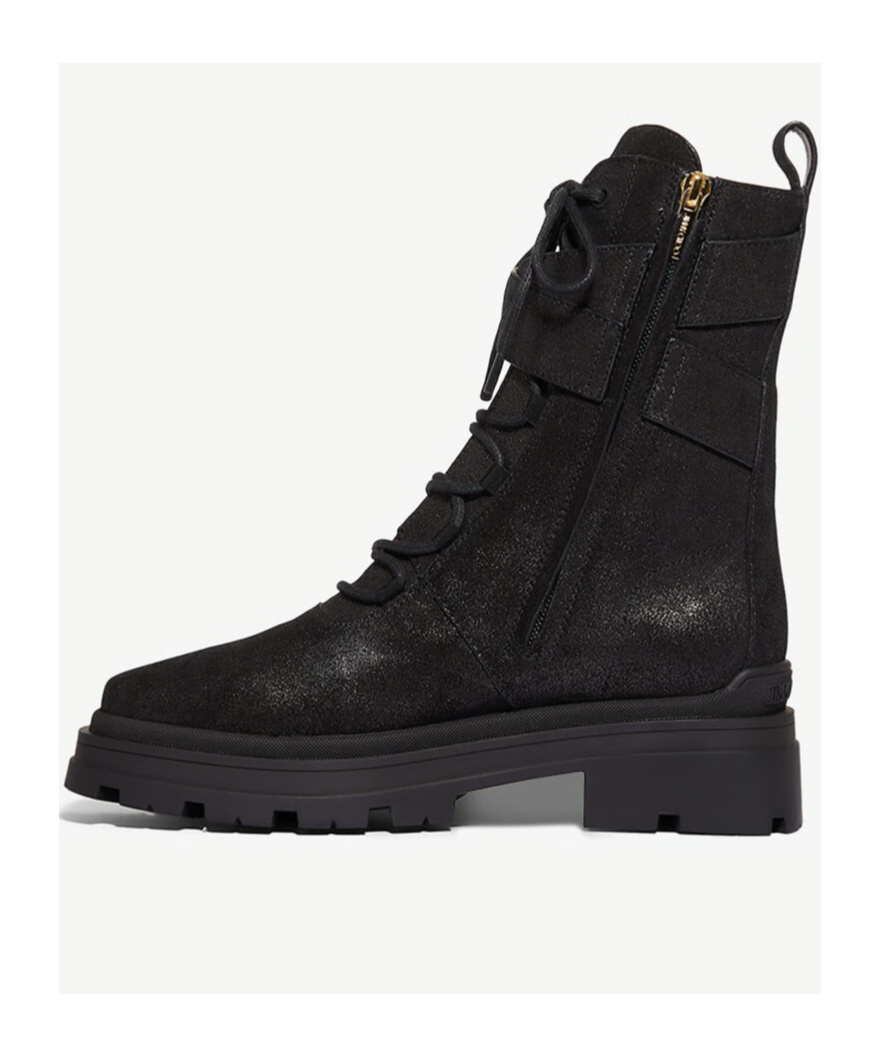 Jimmy Choo Noemi 45 Lace-up Ankle Boots In Black