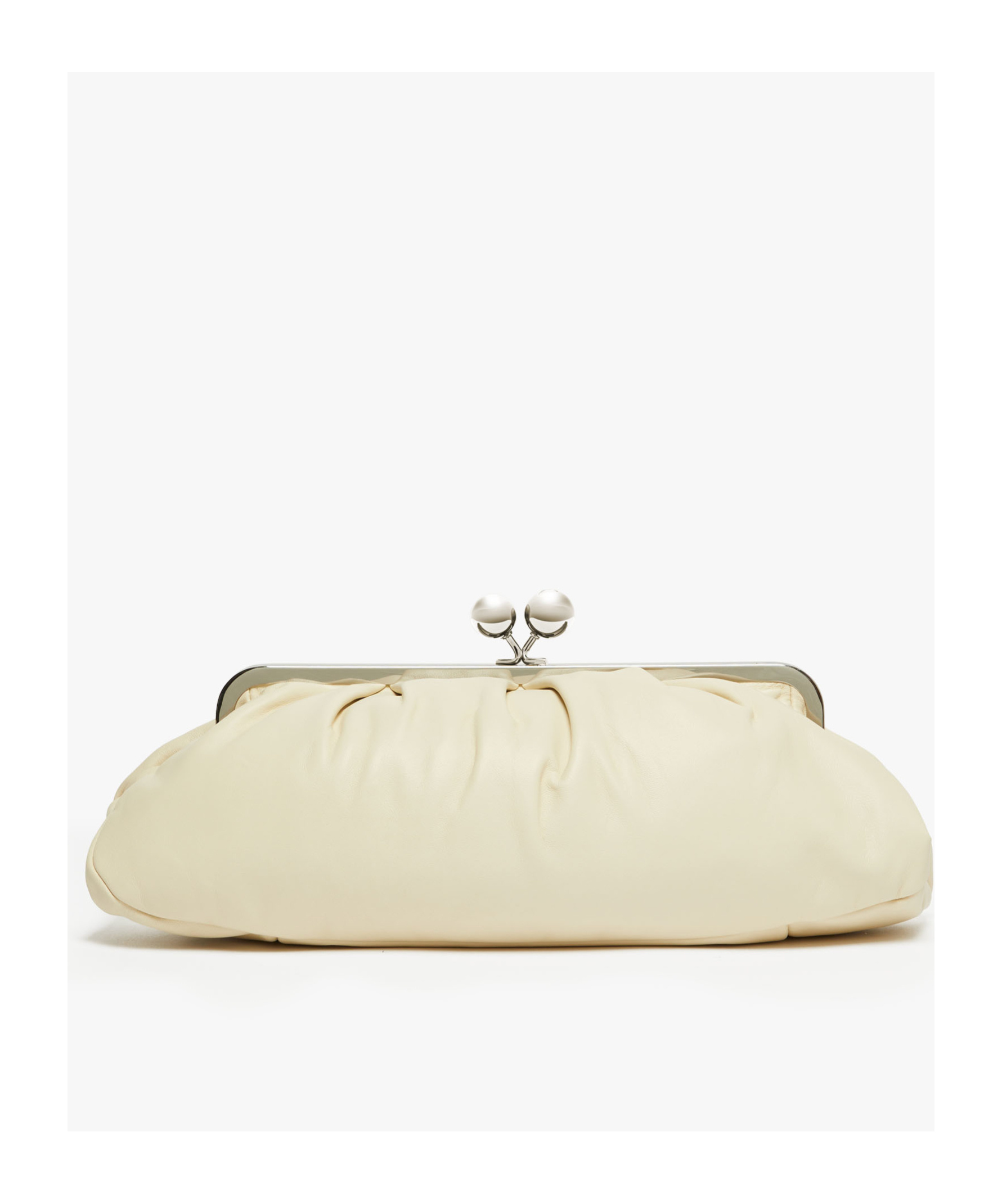 Weekend Max Mara Large Pasticcino Logo Shoulder Bag In Nude