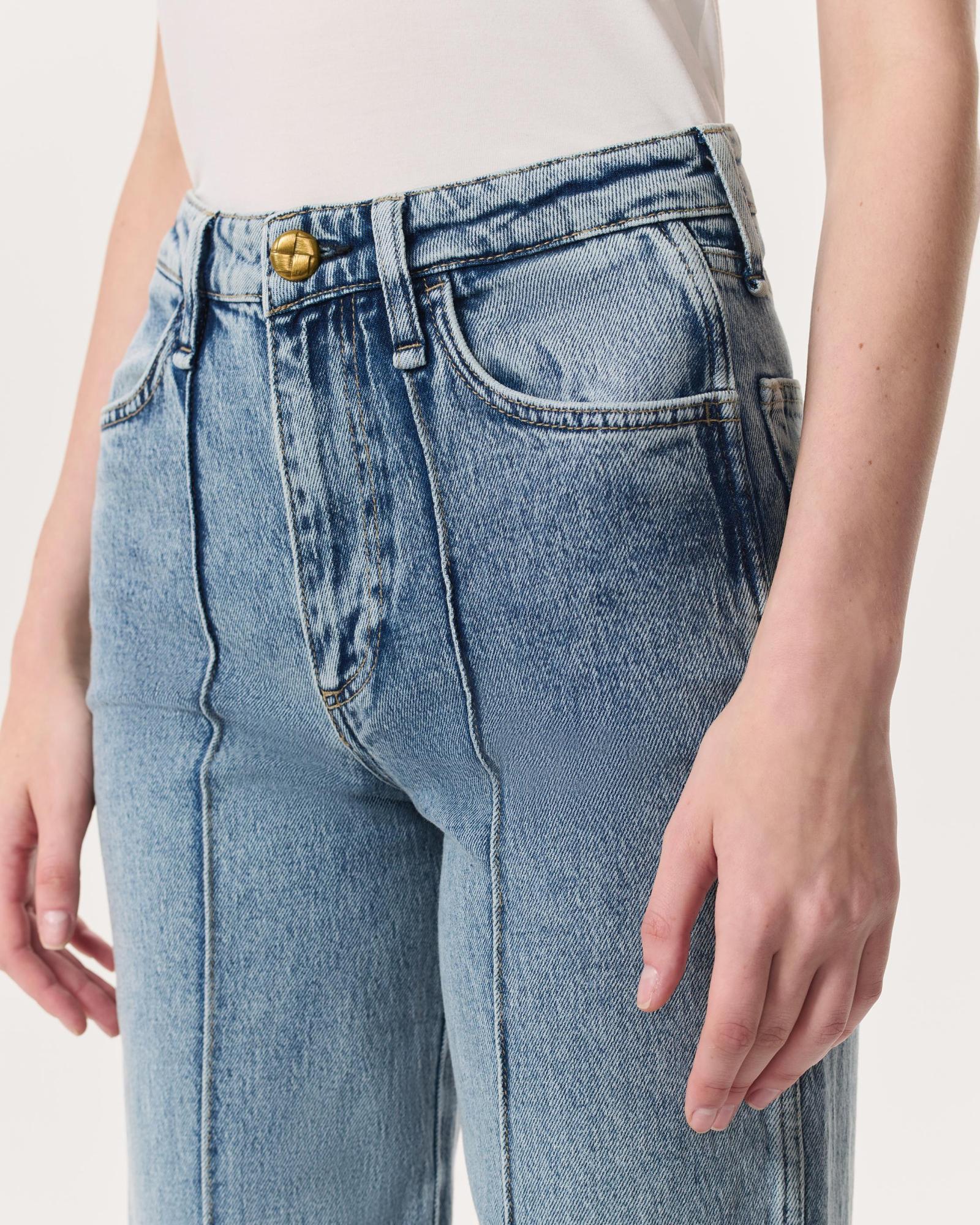 Rag & Bone Skylar High-rise Trouser Jeans In Light Indigo