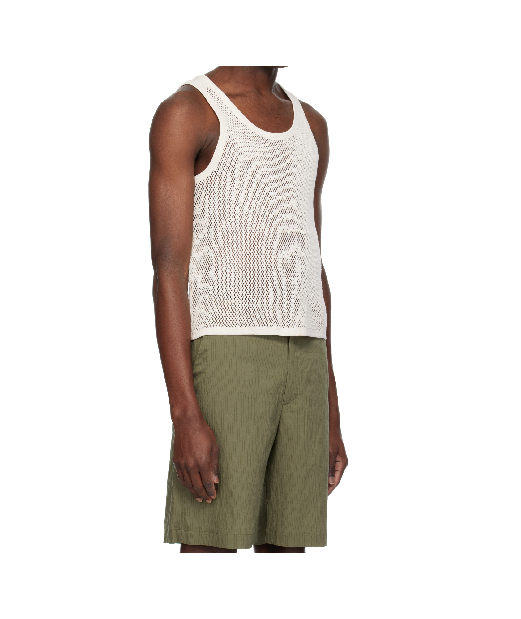 Gimaguas White Mateo Tank Top In White