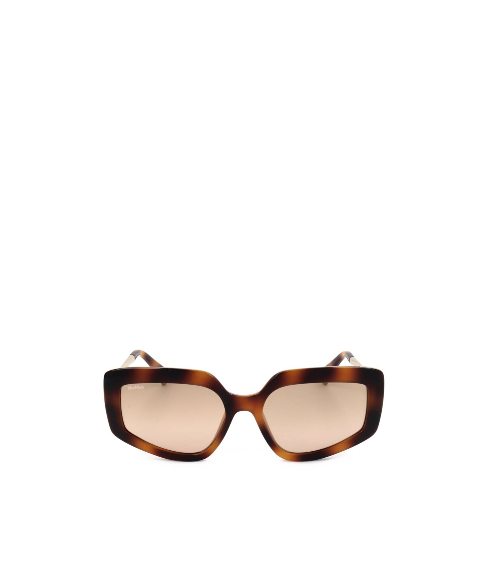 Max Mara Full Frame Sunglasses In Brown