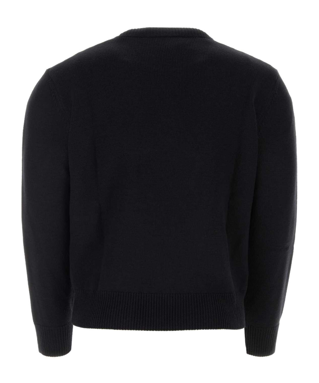 Dsquared2 Icon Logo-print Virgin Wool Jumper In Black