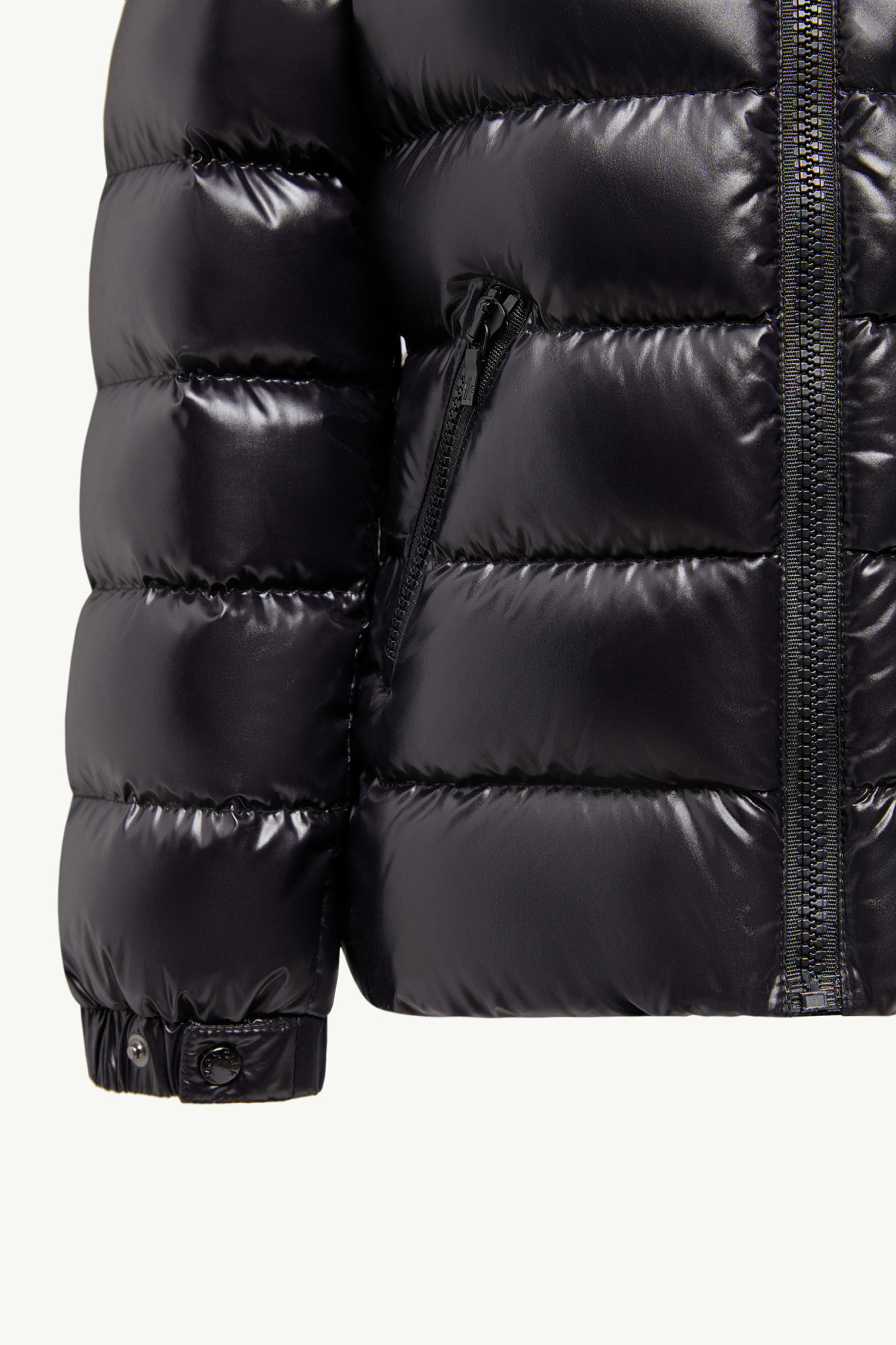 Moncler Badyf Hooded Down Jacket In Black