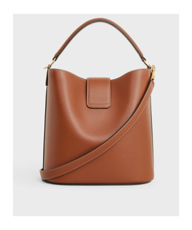 Celine Adjustable Shoulder Strap Shoulder Bag In Brown