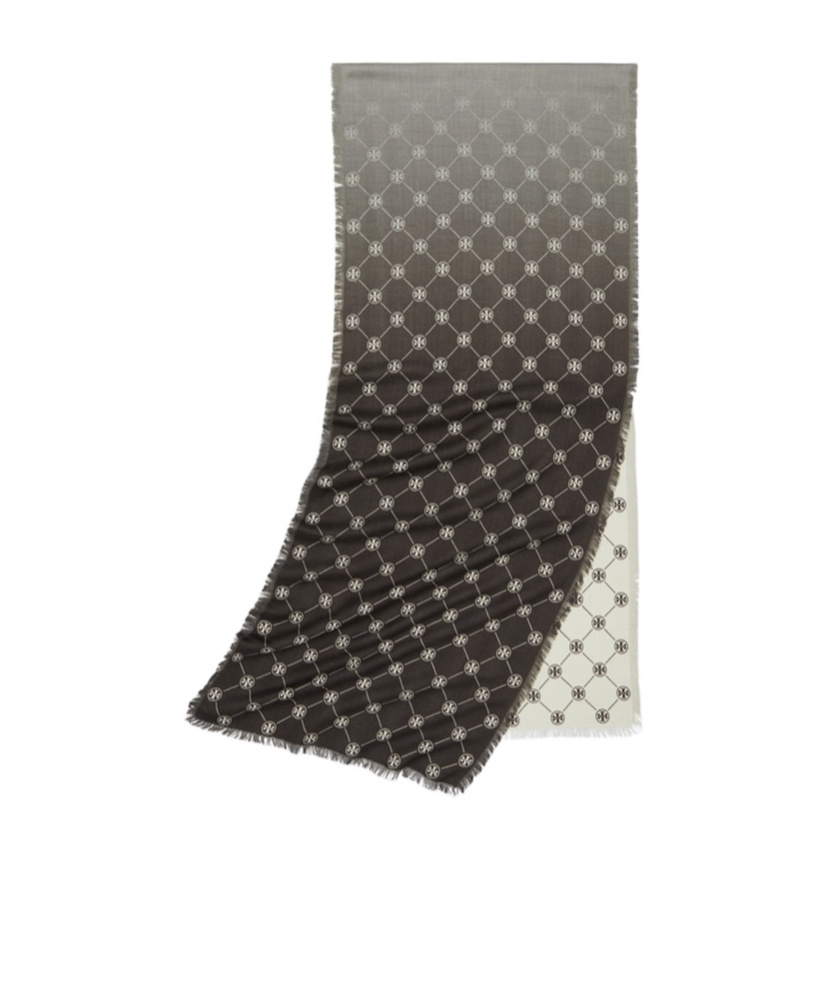 Tory Burch T Monogram Oblong Scarf