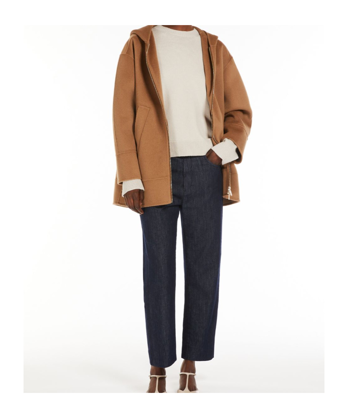 Max Mara Belt-loop Jeans In Black