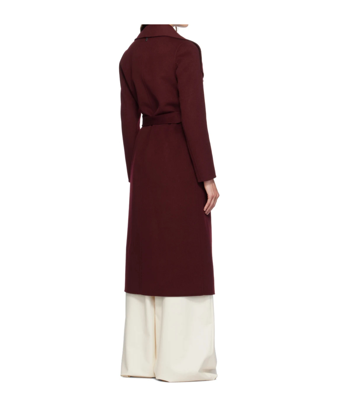 Mackage Wool Mai-cn Wrap Coat In Brown