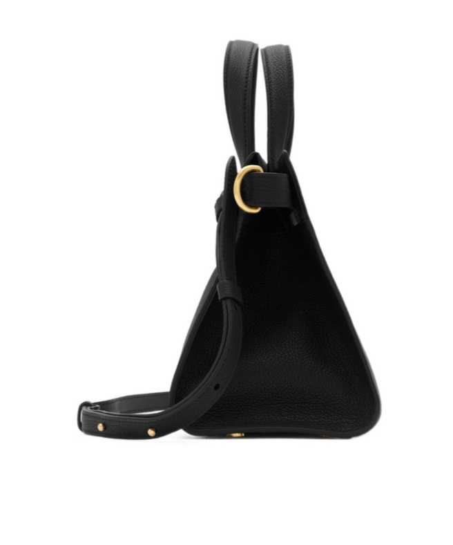 Burberry Mini Cotswolds Tote In Black