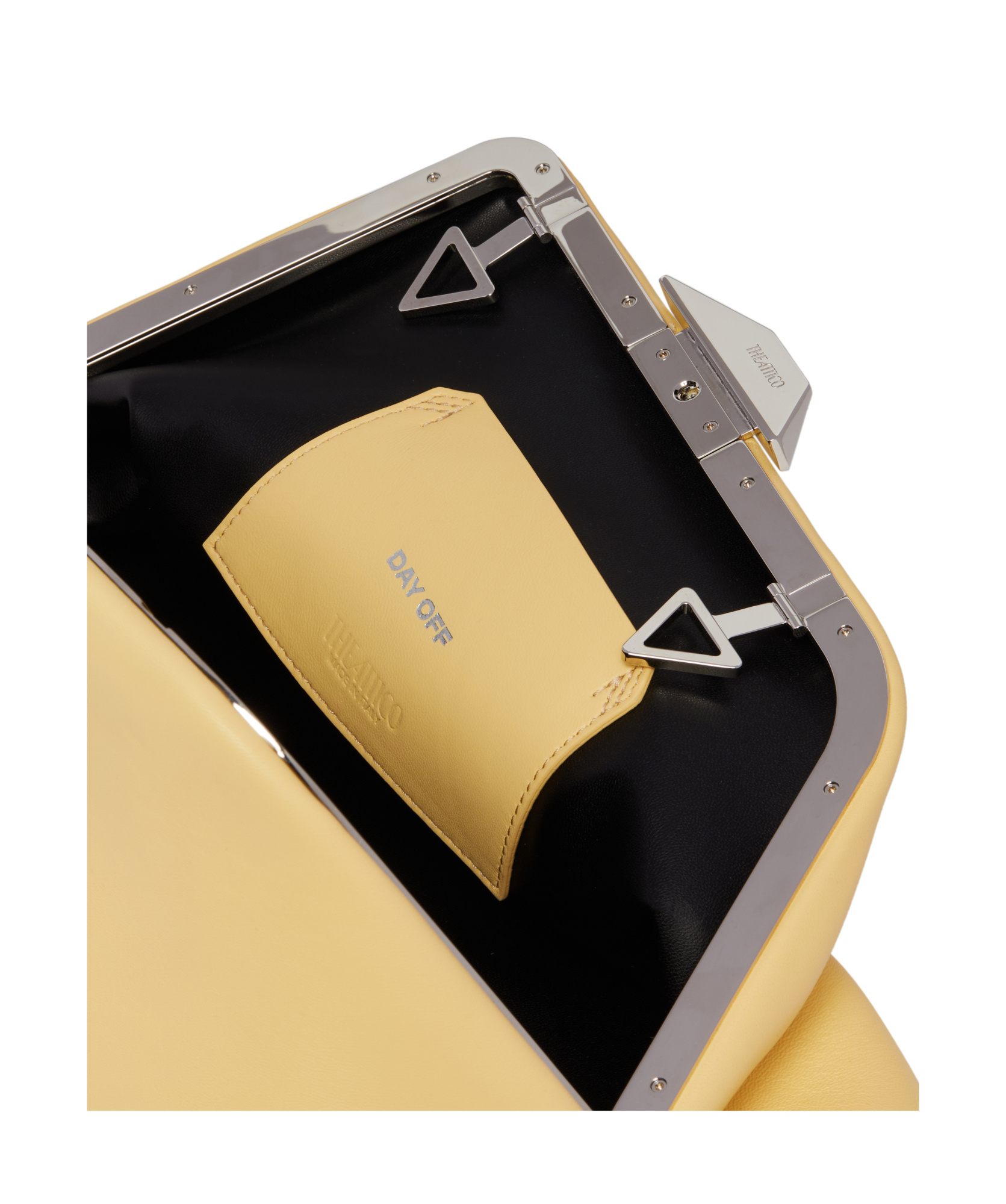 Attico Day Off Shoulder Bag In Nude