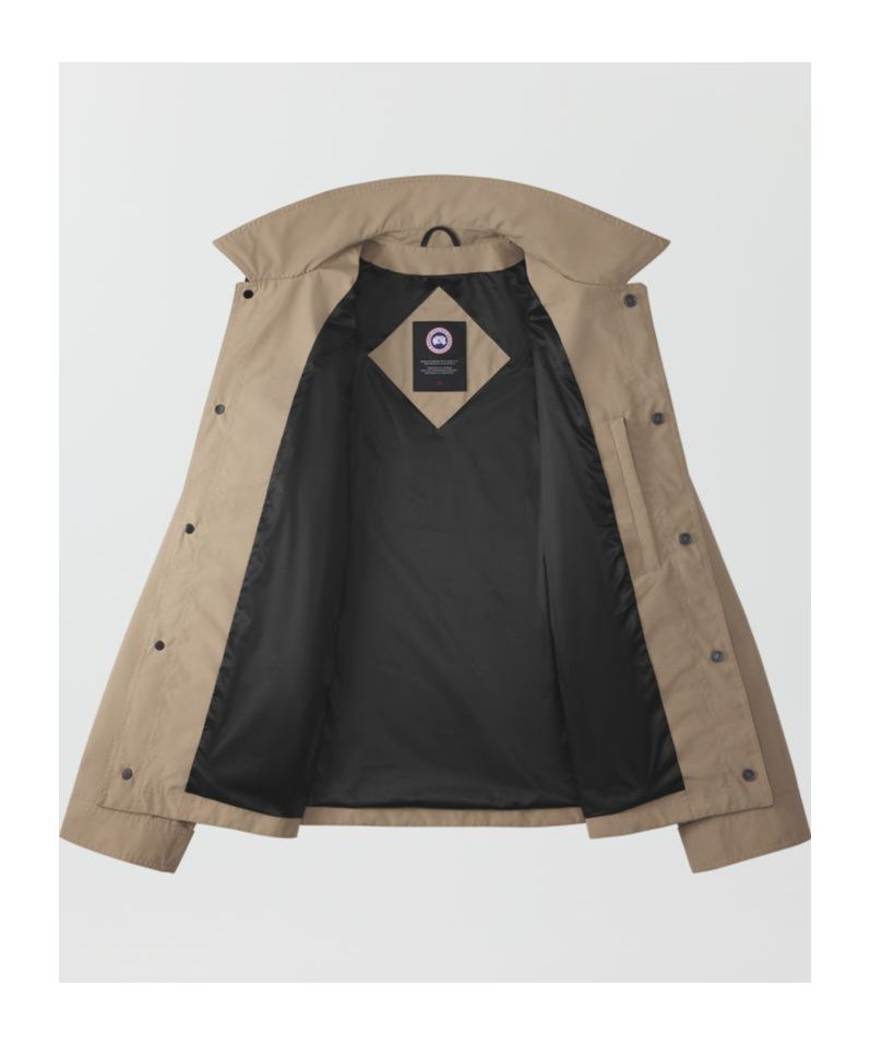 Canada Goose Burnaby Tech Fabric Jacket For Men In Nude