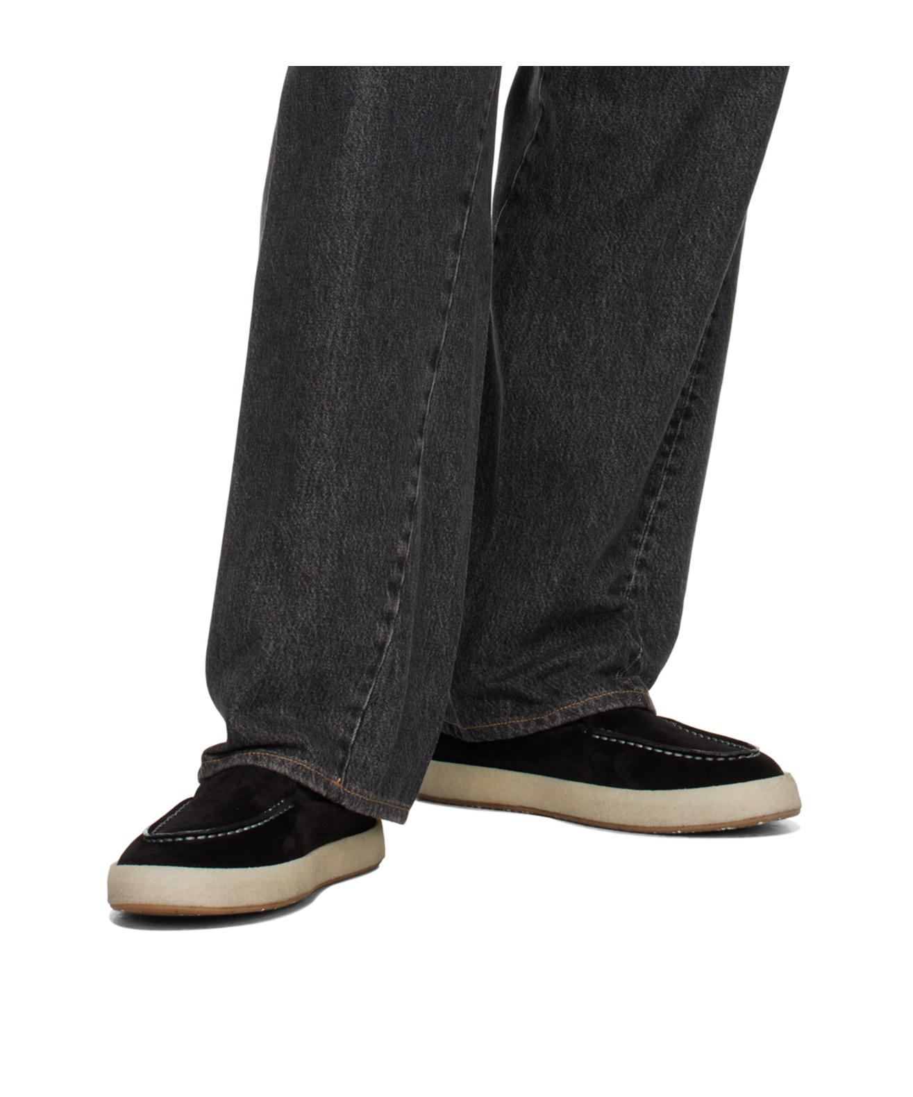 Marsèll Cassablocco Reversed Leather Loafers In Black