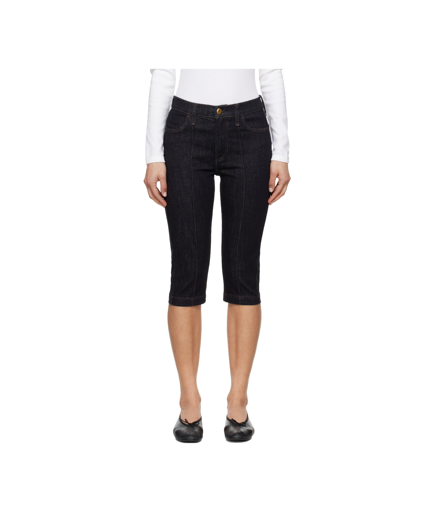 Rag & Bone Denim Shorts With Belt Loops
