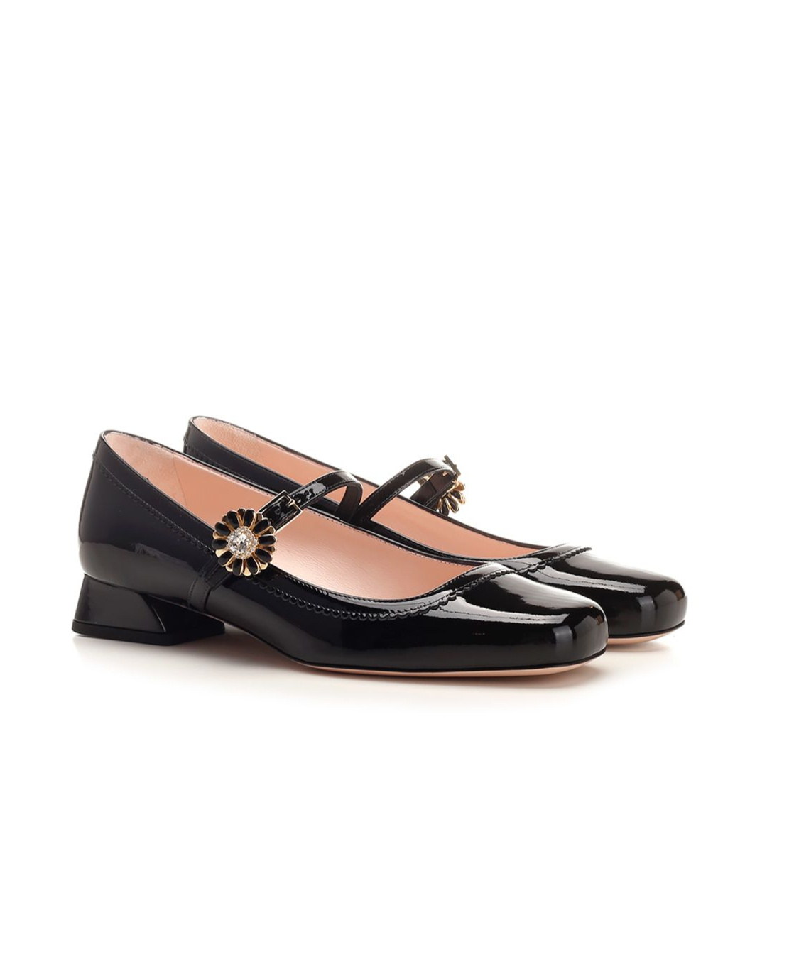 Roger Vivier 25mm Très Vivier Patent Leather Pumps In Black