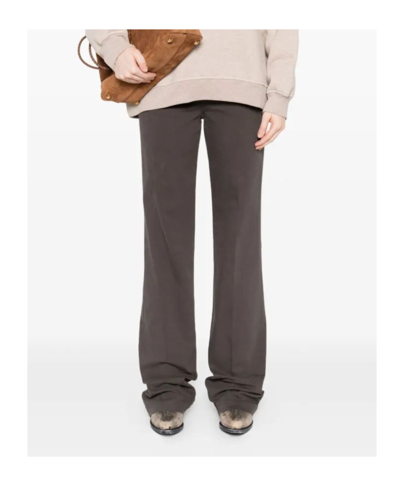 Etro Straight Trousers With Button Fly In Black