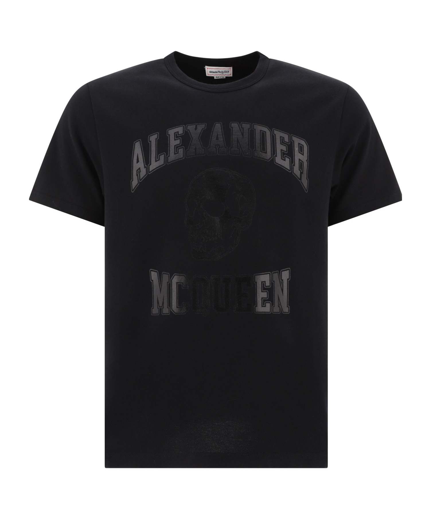 Alexander Mcqueen Alexander Mc Queen "skull" T Shirt In Black
