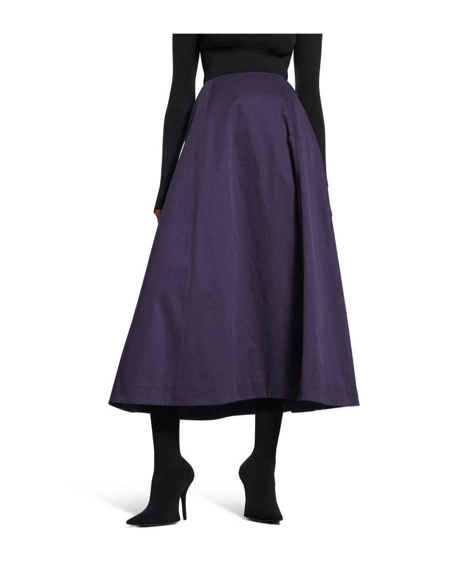 Balenciaga Trumpet Skirt In Black
