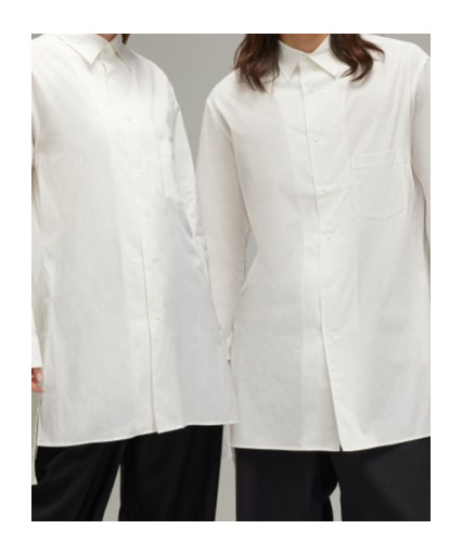 Y-3 Patterned Shirt In White