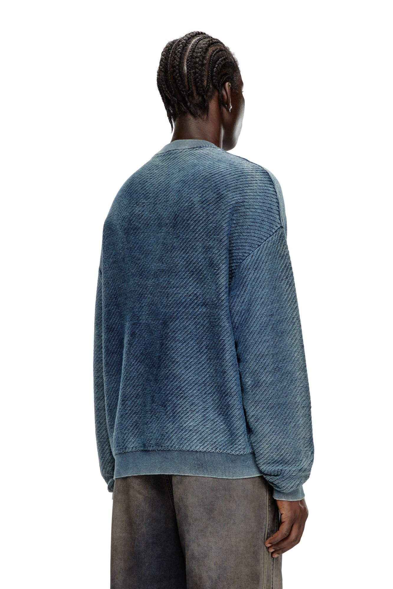 DIESEL K-KLEVERY ORGANIC COTTON PULLOVER 