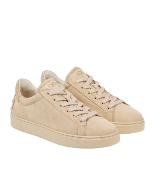 Tod's Suede Sneakers In Brown