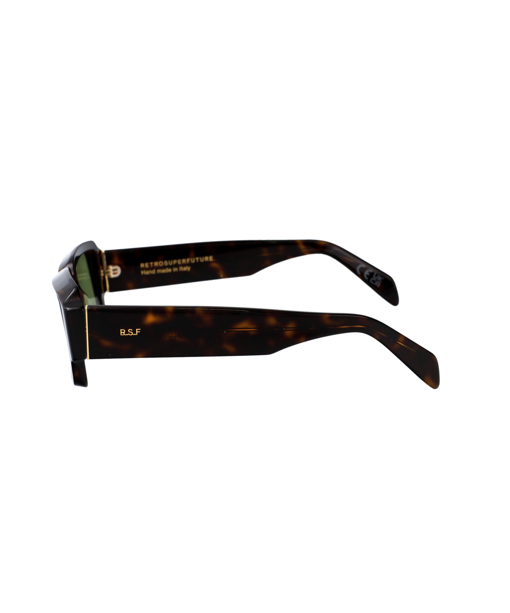 Retrosuperfuture Square Sunglasses In Green