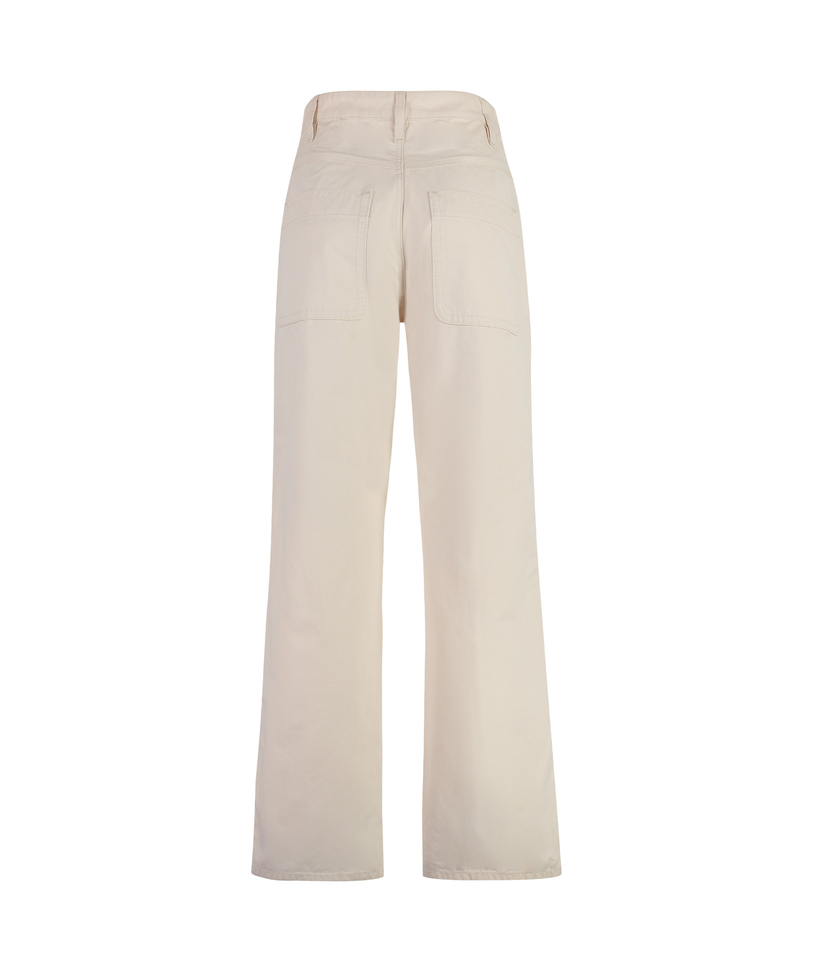 Shop Isabel Marant Étoile Driane Cotton Pants In Nude