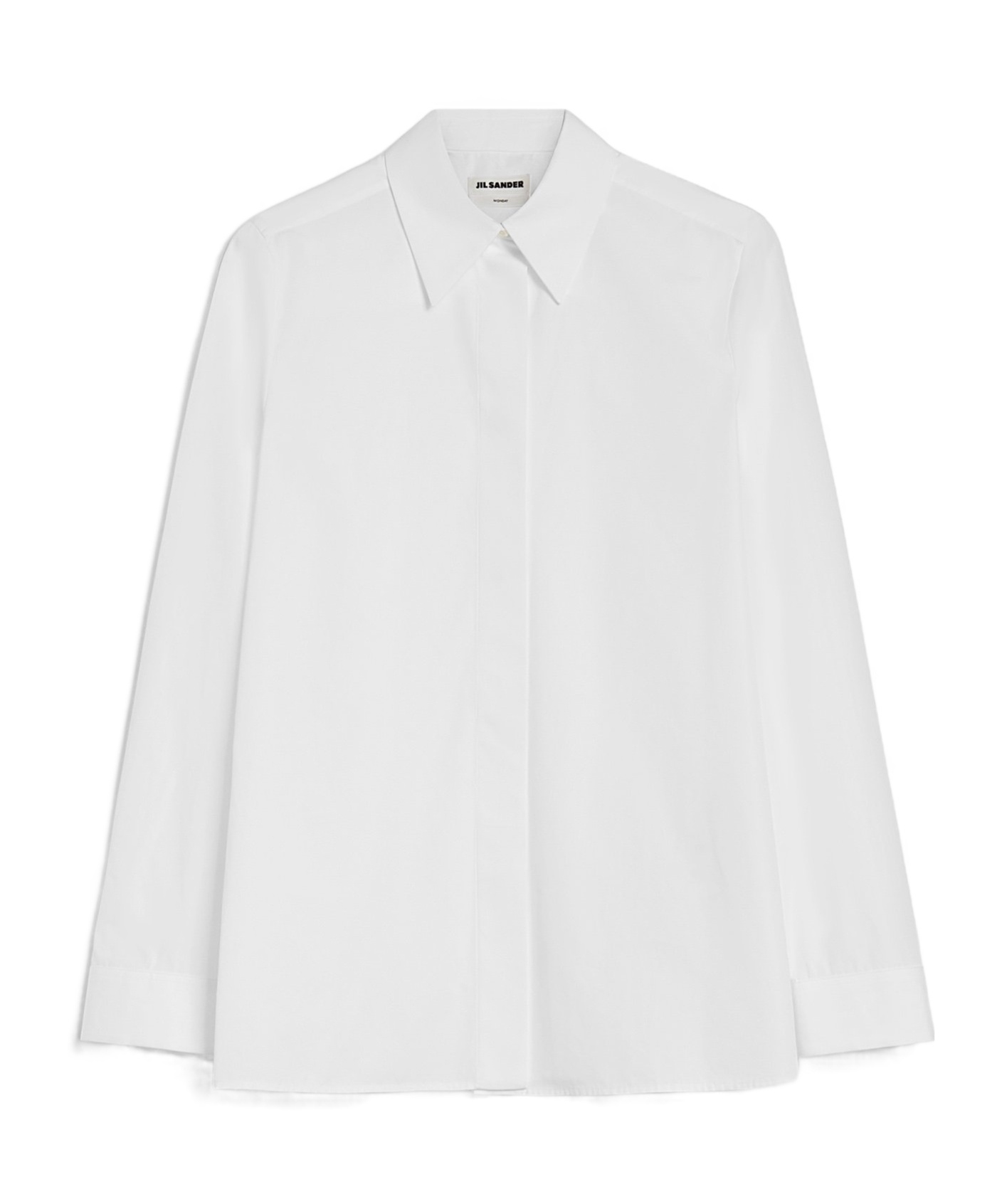 JIL SANDER JIL SANDER MONDAY LONG-SLEEVED POPLIN SHIRT