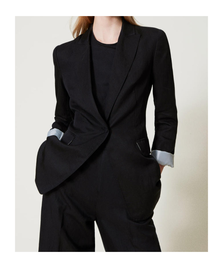 TWINSET SINGLE-BREASTED BLAZER 