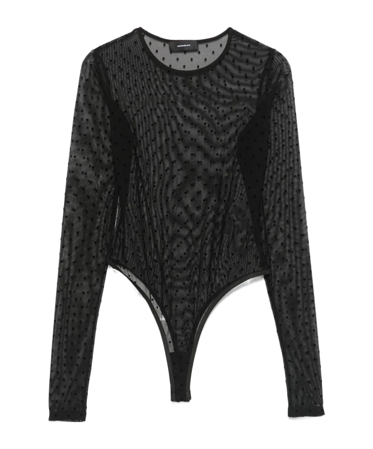 Shop Wardrobe.nyc Polka-dot Bodysuit