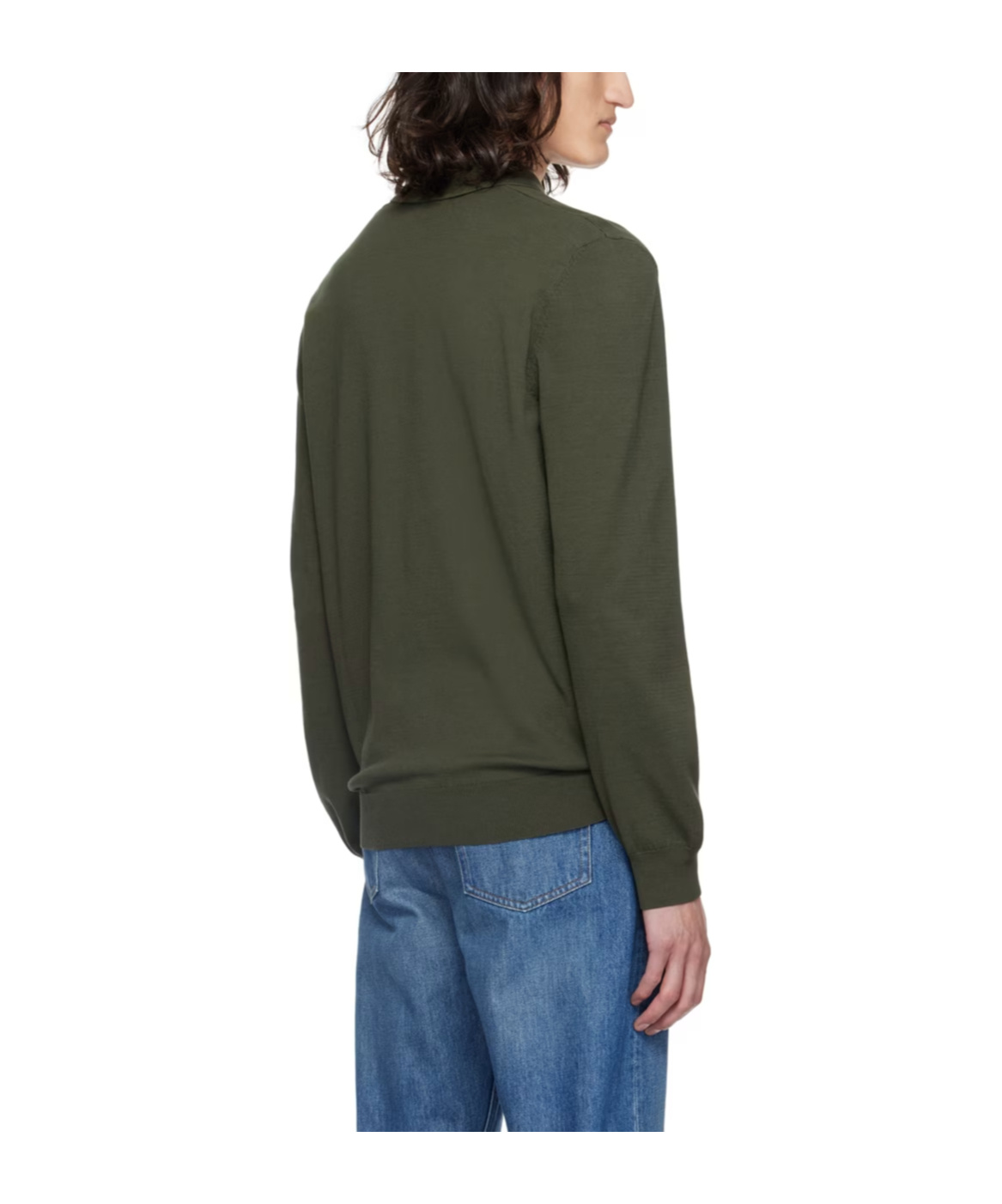 Apc Green Blaise Polo In Green