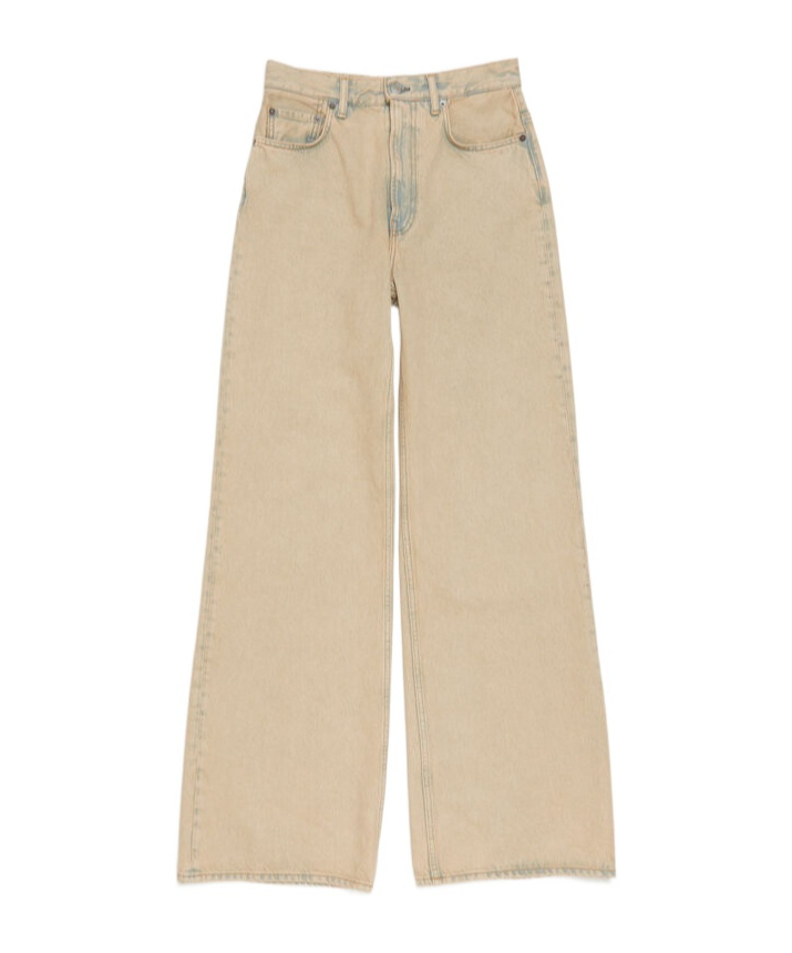 Acne Studios Relaxed Fit Jeans - 2022 In Nude