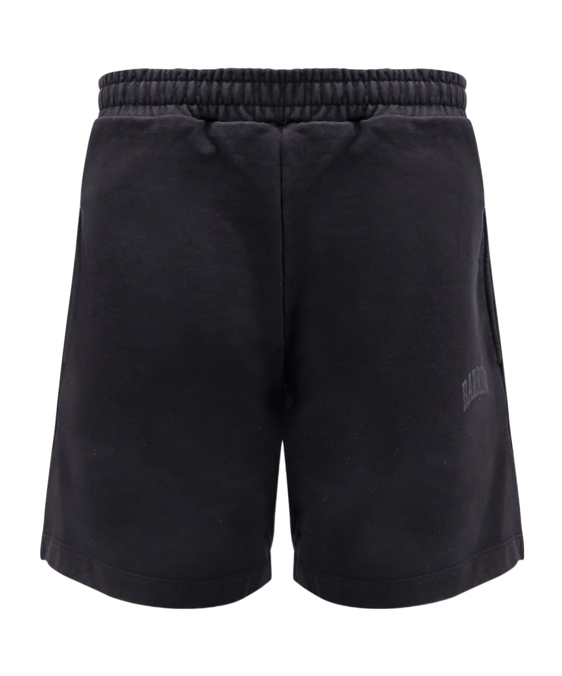 Barrow Cotton Bermuda Shorts With Logo In Black
