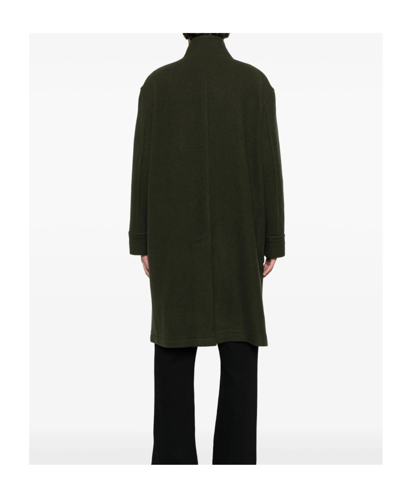 Tagliatore Long-sleeved Coat In Gray