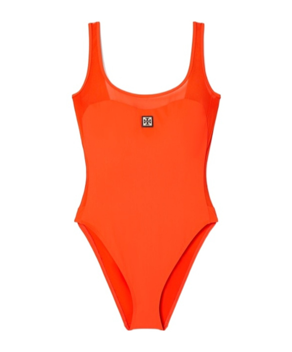 Tory Burch Mesh Tank Swimsuit
